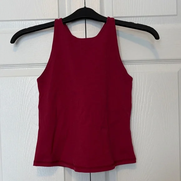 Lululemon Athletica Raspberry Red Tank Top - Picture 1 of 3